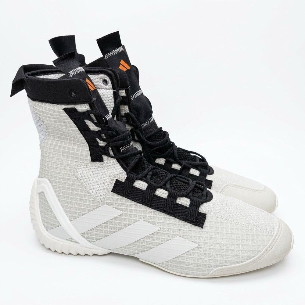 Adidas Speedex 23 Boxing Shoes Mens 10.5 Orbit Grey Torsion Wrestling JS4688 NEW